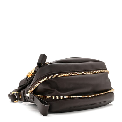 Tom Ford Grained Calfskin Medium Jennifer Crossbody Bag Brown 4 of 11