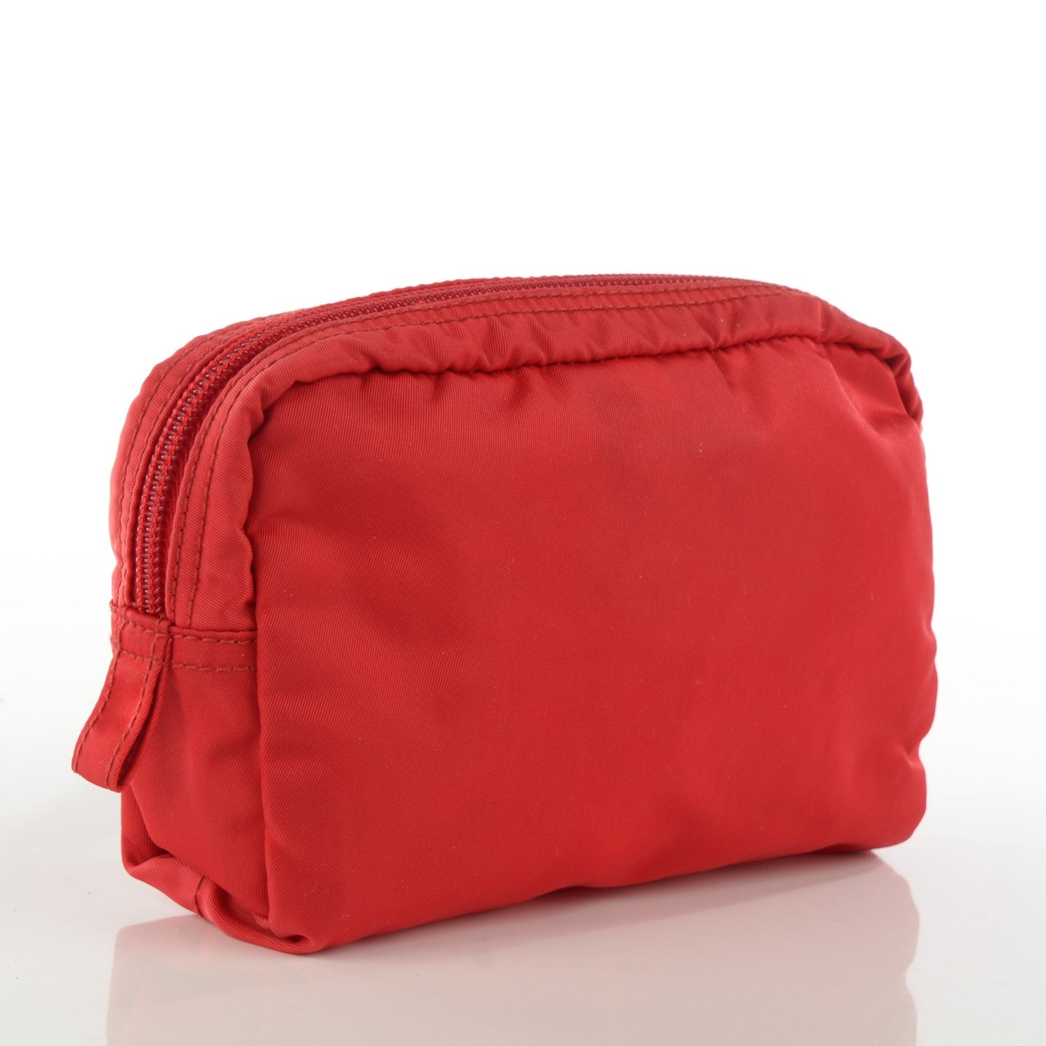 Prada Nylon Vela Cosmetic Pouch Rosso 3 of 9