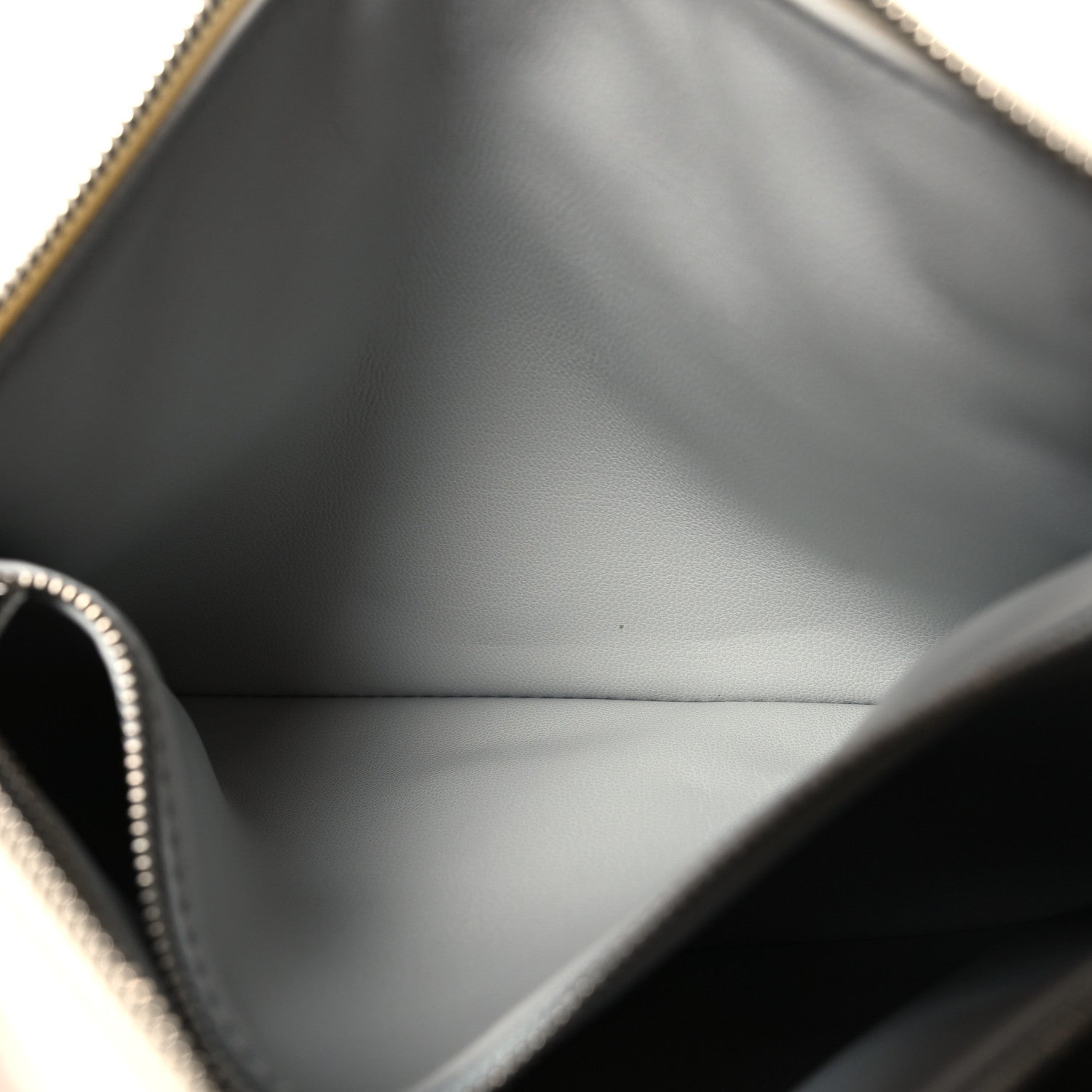Louis Vuitton Lambskin Embossed Monogram Coussin PM Cream Grey 7 of 12