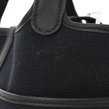 Hermes Toile Goeland Swift Cargo Picotin Lock 18 Black 12 of 13