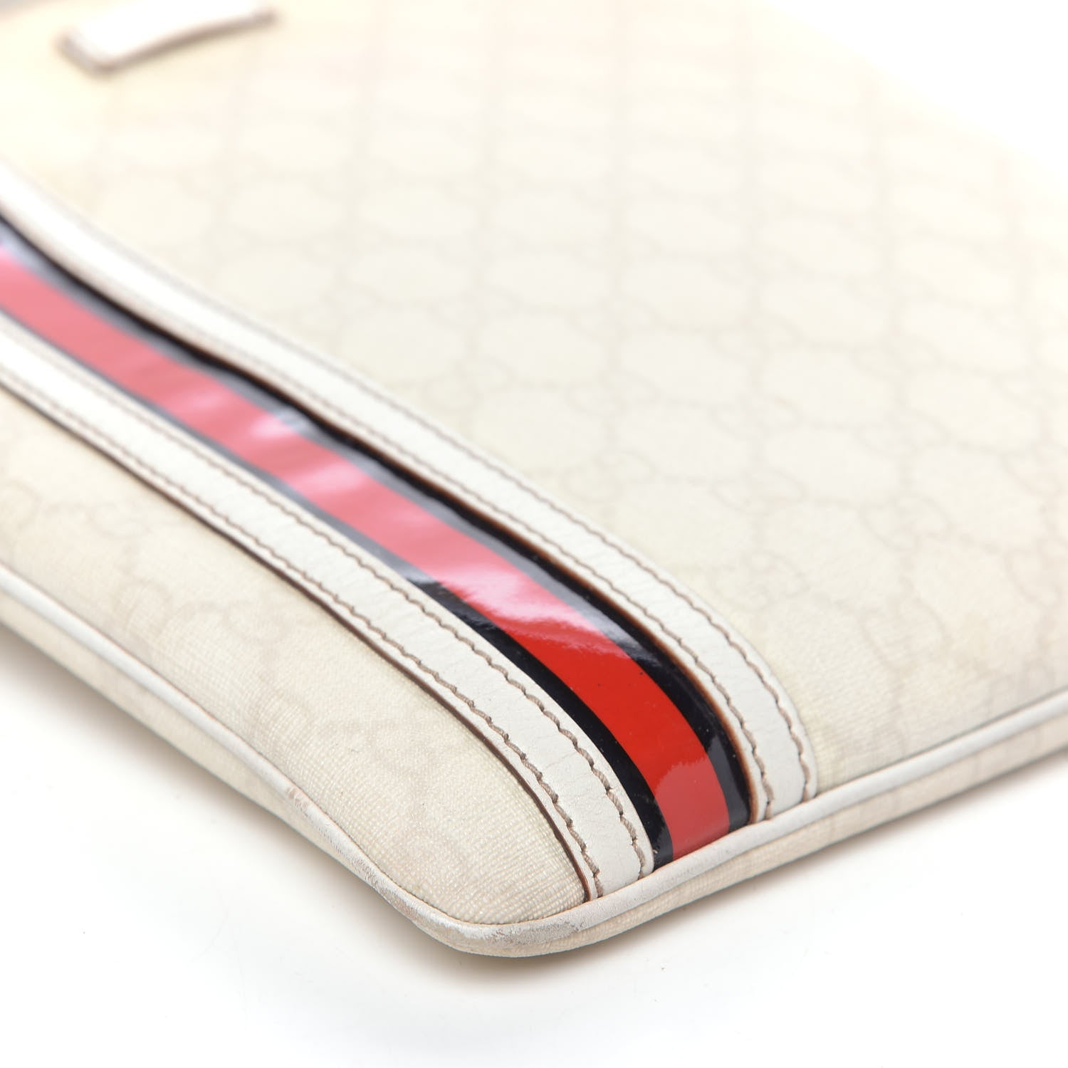 Gucci GG Plus Web Messenger Bag White 8 of 14