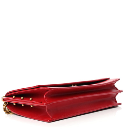 Saint Laurent Smooth Calfskin Zoe Chain Bag Eros Red 3 of 6