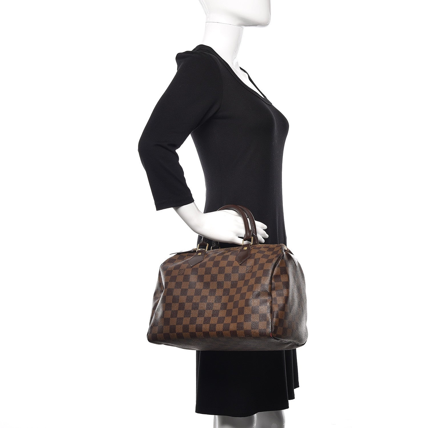 Louis Vuitton Damier Ebene Speedy 30 2 of 13