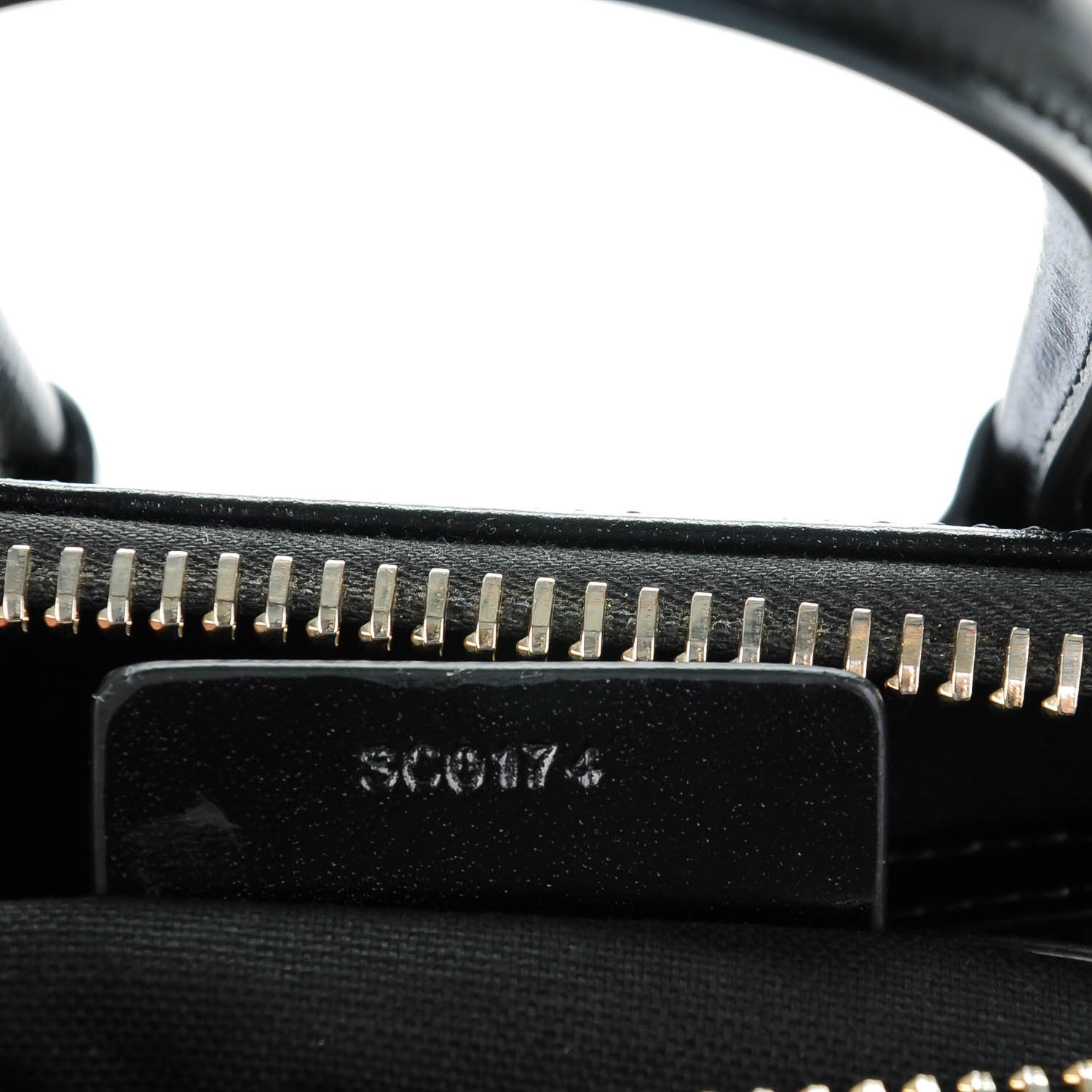 Givenchy Shiny Lord Calfskin Mini Antigona Black 7 of 7