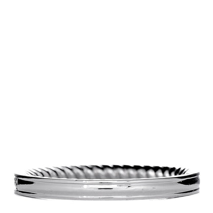 David Yurman Platinum Diamond 2.3mm Eden Half Eternity Wedding Band Ring 52 6 4 of 6