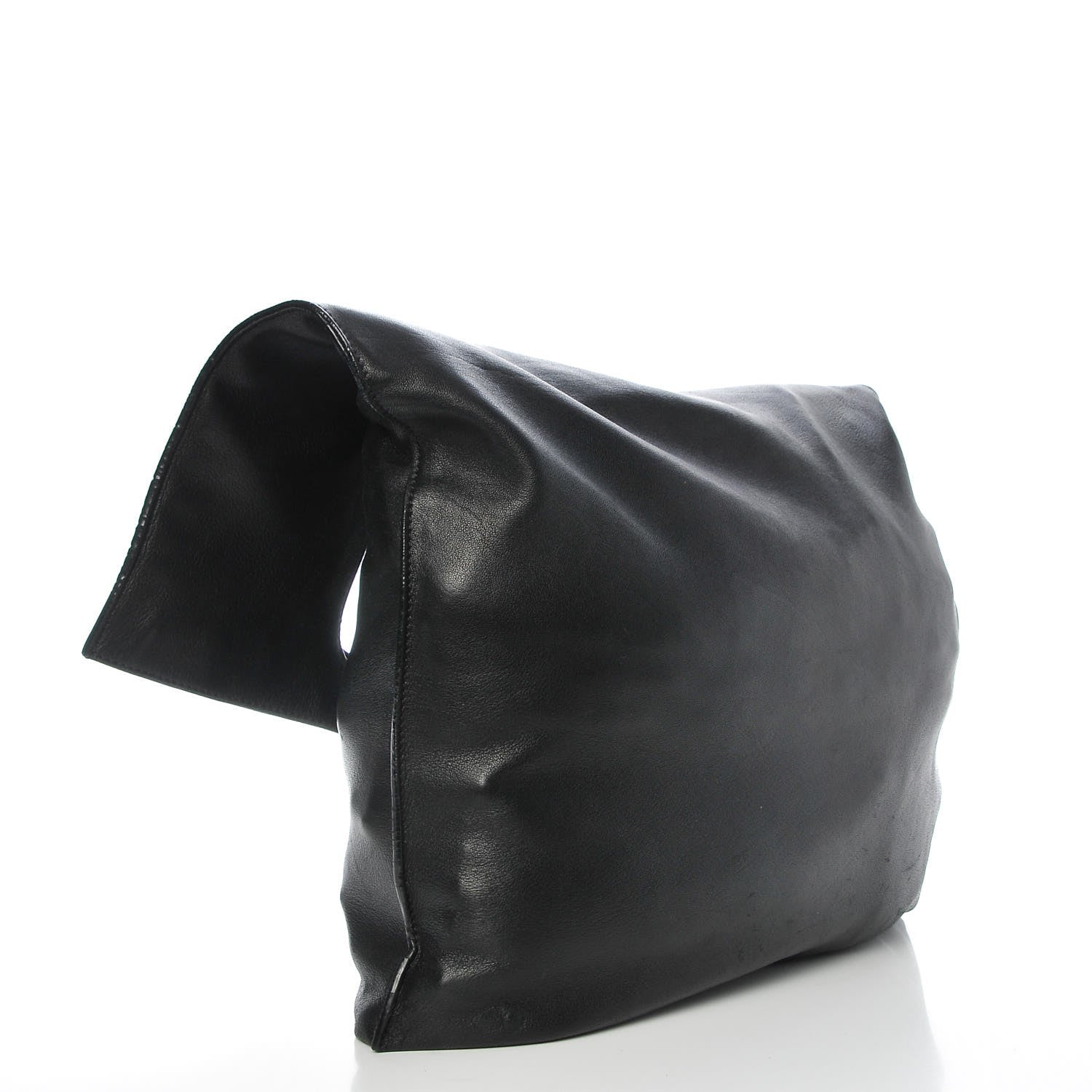 Tom Ford Ramskin Large Alix Padlock Zip Shoulder Bag Black 5 of 10