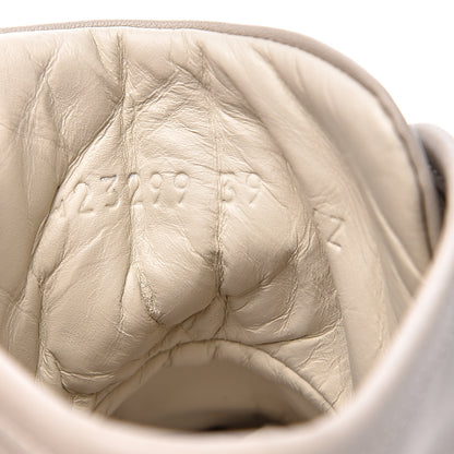 Gucci Calfskin Womens High Top Sneakers 39 Mystic White 7 of 9