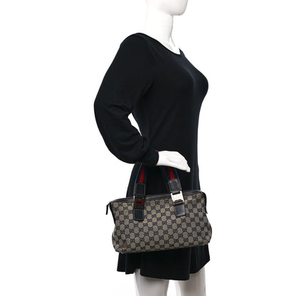 Gucci GG Monogram Web Pop Tote Navy 2 of 13
