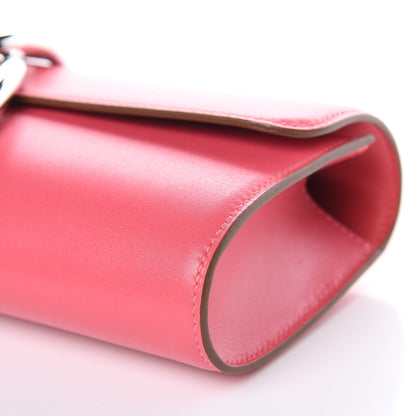 Hermes Tadelakt Egee Clutch Rose Lipstick 9 of 10