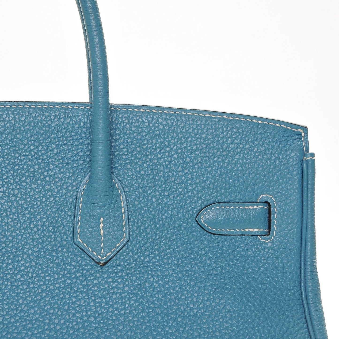 Togo Birkin 35 Blue Jean