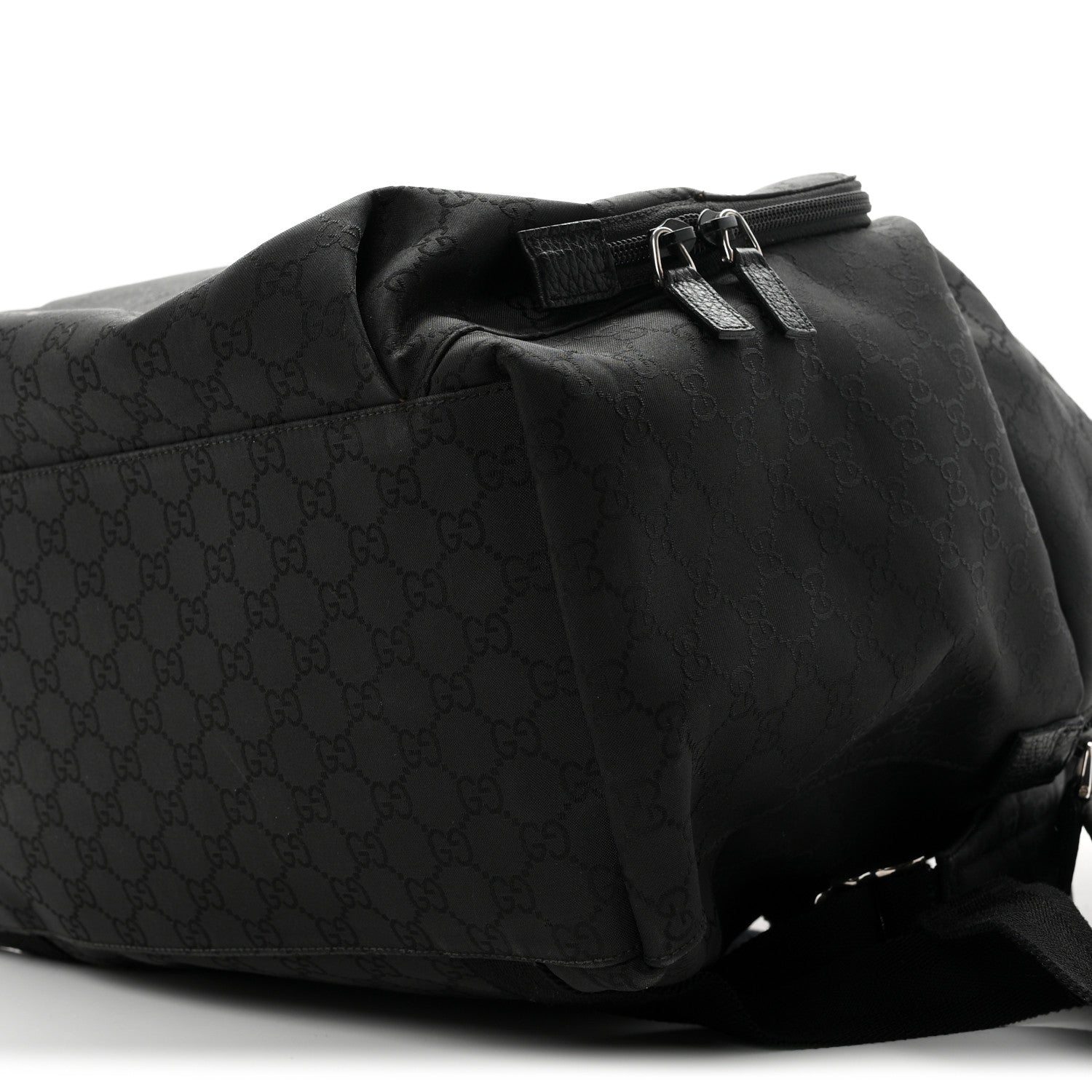 Gucci Nylon Monogram Medium Backpack Black 10 of 10