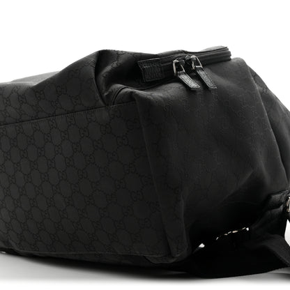 Gucci Nylon Monogram Medium Backpack Black 10 of 10