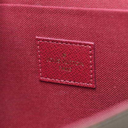 Louis Vuitton Monogram Pochette Felicie Chain Wallet Fuchsia 6 of 11