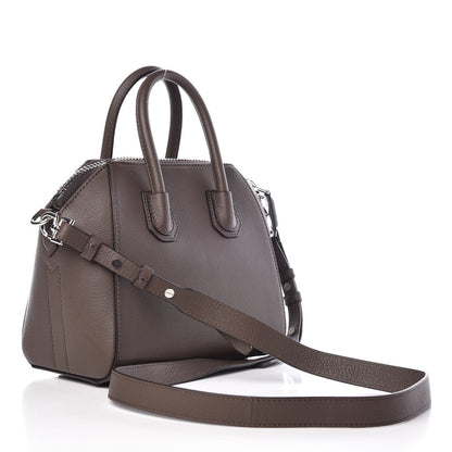 Givenchy Sugar Goatskin Mini Antigona Heather Grey 3 of 7
