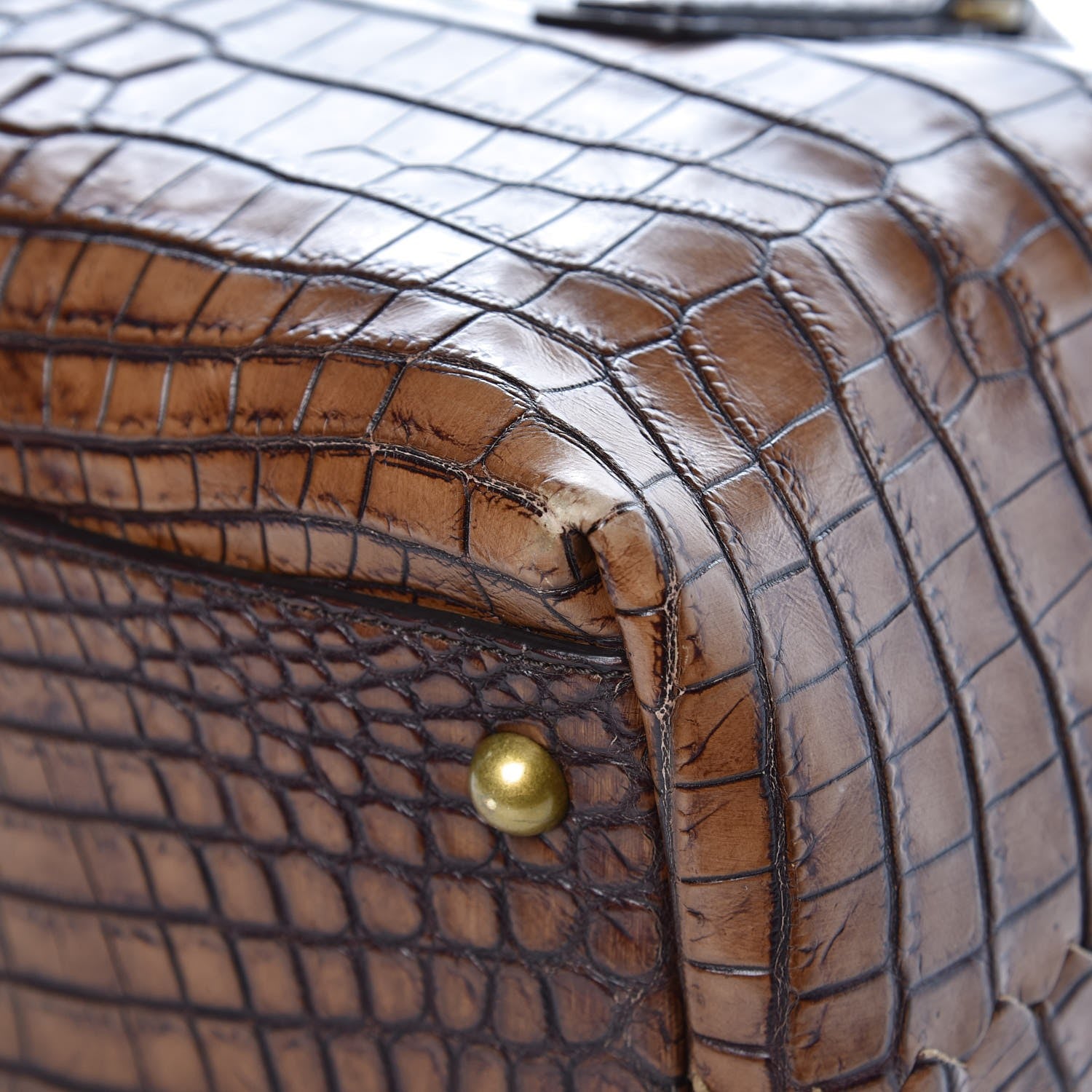Bottega Veneta Cocco Lave Montaigne Noce 9 of 13