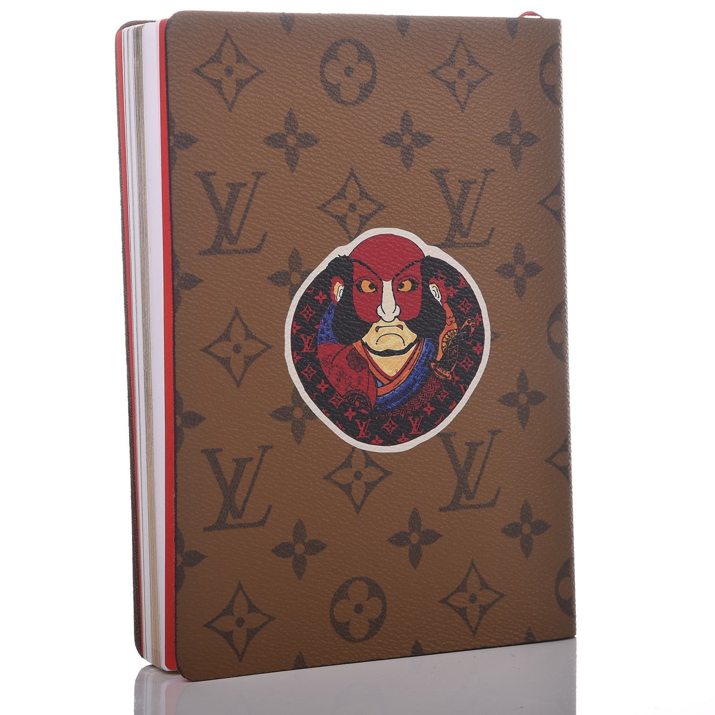Reverse Monogram Kabuki Stickers Clemence Notebook