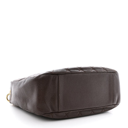 Chanel Caviar Quilted Timeless CC Shoulder Bag Brown 4 of 15