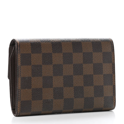 Louis Vuitton Damier Ebene Porte Tresor Etui Papier Wallet 2 of 4