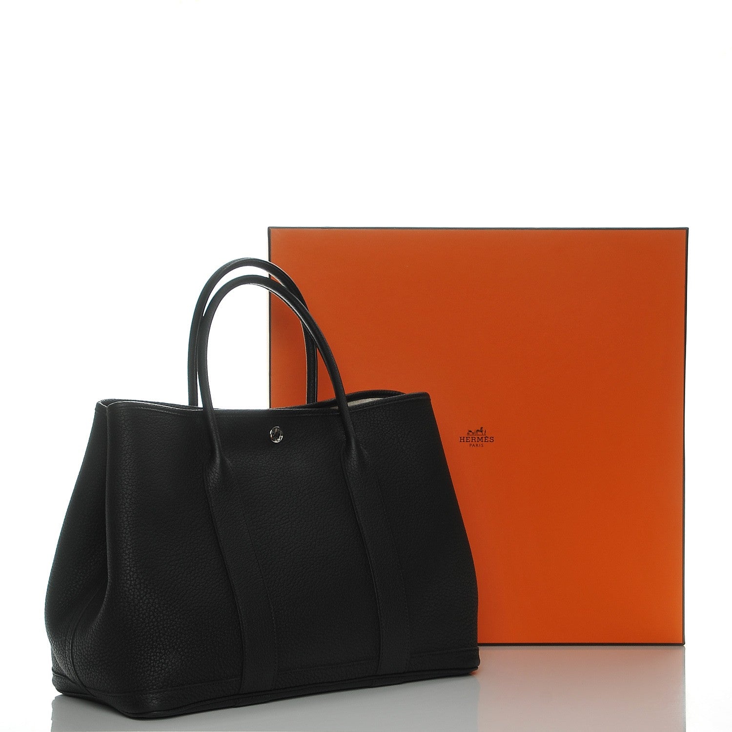 Hermes Negonda Garden Party Tote 36 MM Black 7 of 7