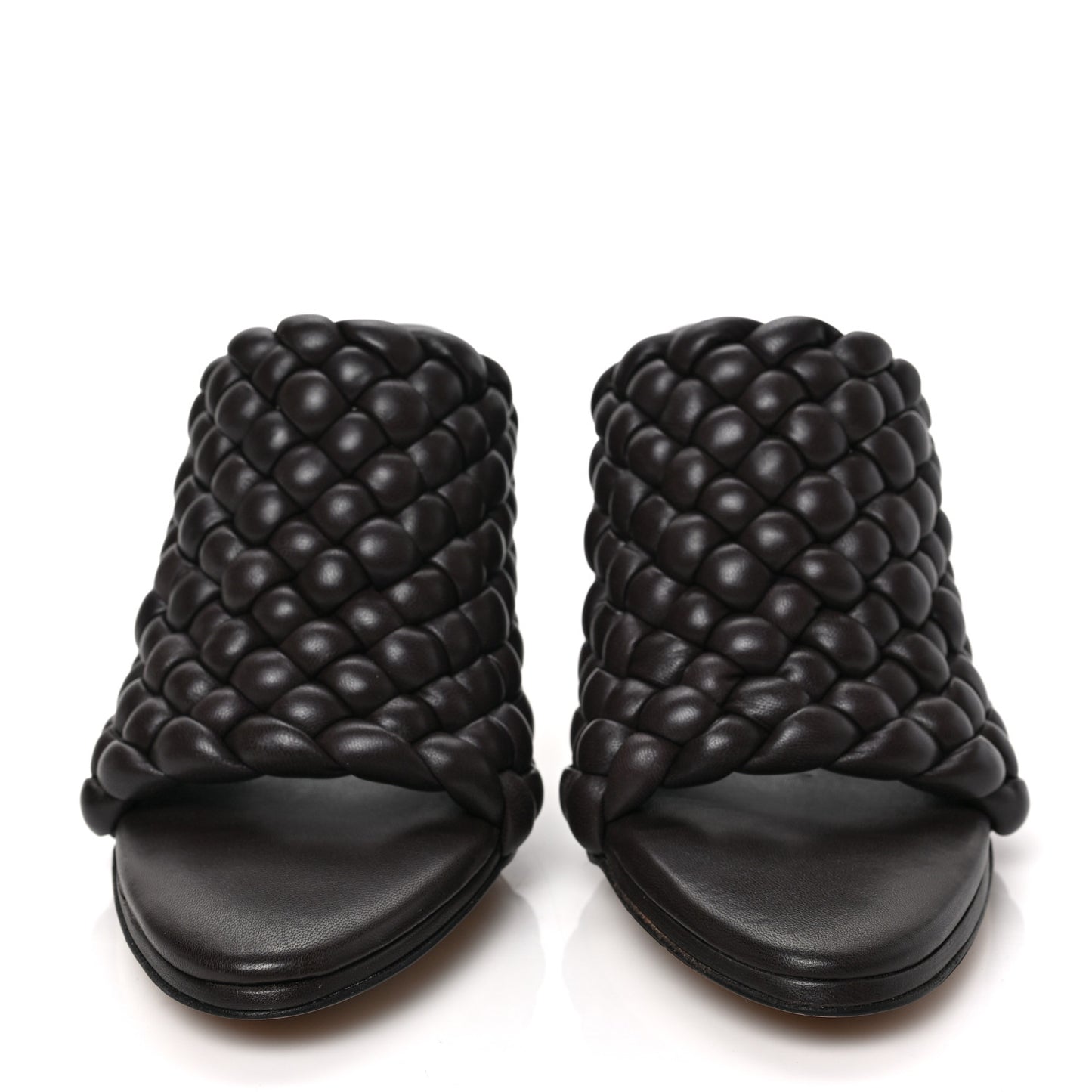 Nappa Padded Intreccio The Curve Sandals 37 Fondant