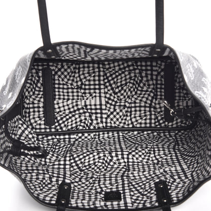 MCM Visetos Medium Reversible Shopper Tote Black 11 of 15