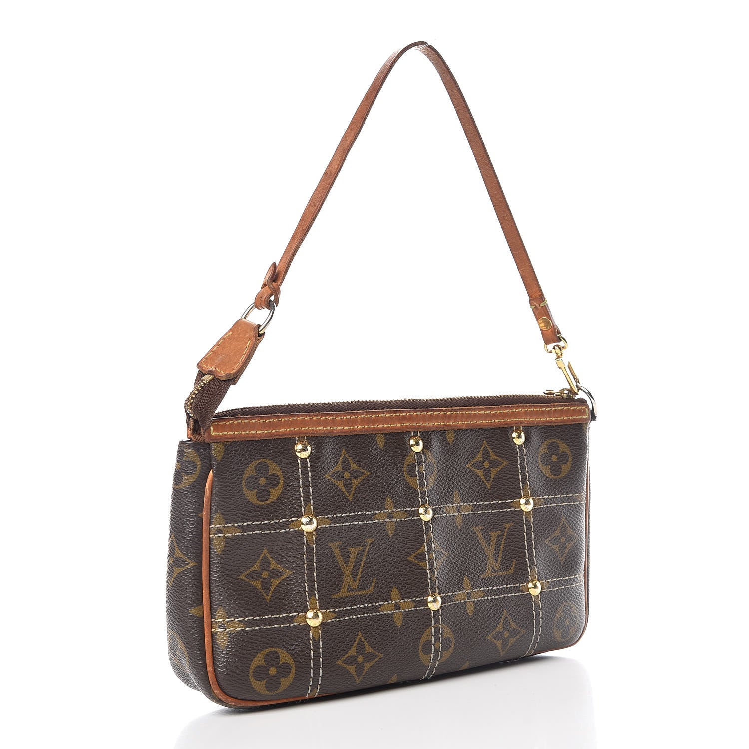 Louis Vuitton Monogram Riveting Pochette Accessories 3 of 12