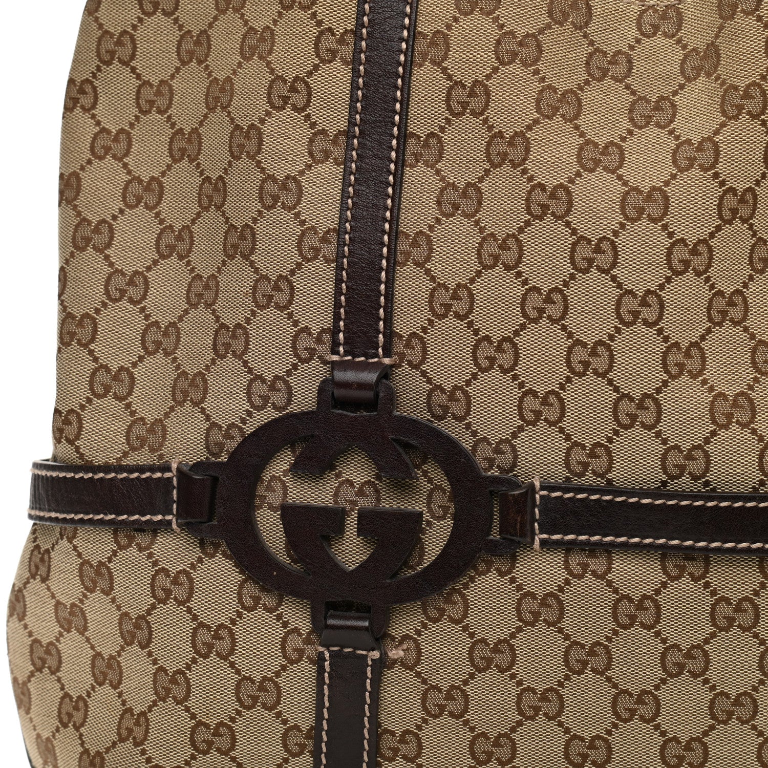 Gucci Monogram GG Royal Hobo Dark Brown 9 of 16