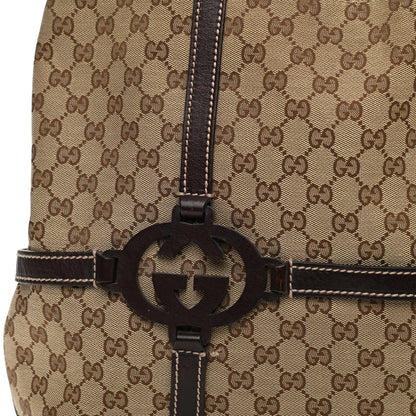 Gucci Monogram GG Royal Hobo Dark Brown 9 of 16