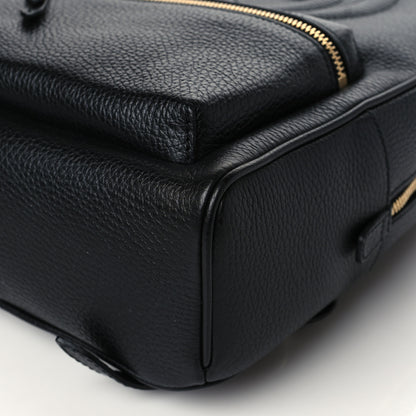 Gucci Pebbled Calfskin Soho Chain Backpack Black 11 of 12