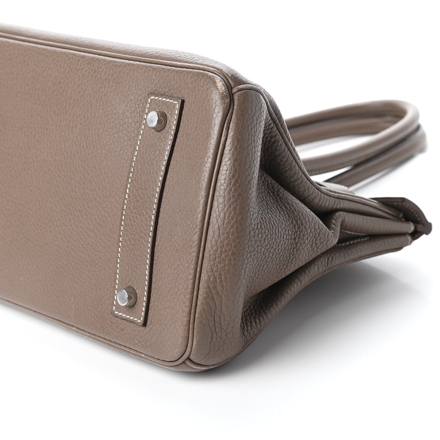 Taurillon Clemence JPG Shoulder Birkin II 42 Etoupe