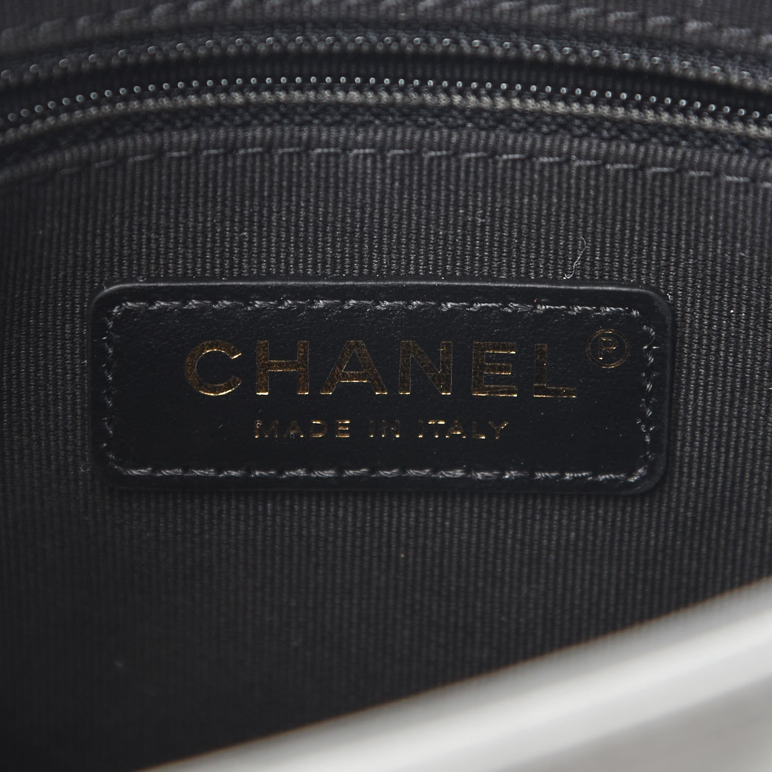 Chanel Metallic Lambskin Quilted Small Side Note Flap Grey 6 of 10