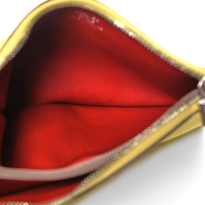 Hermes Evercolor Small Atout Pouch Lime Rouge De Coeur 5 of 6