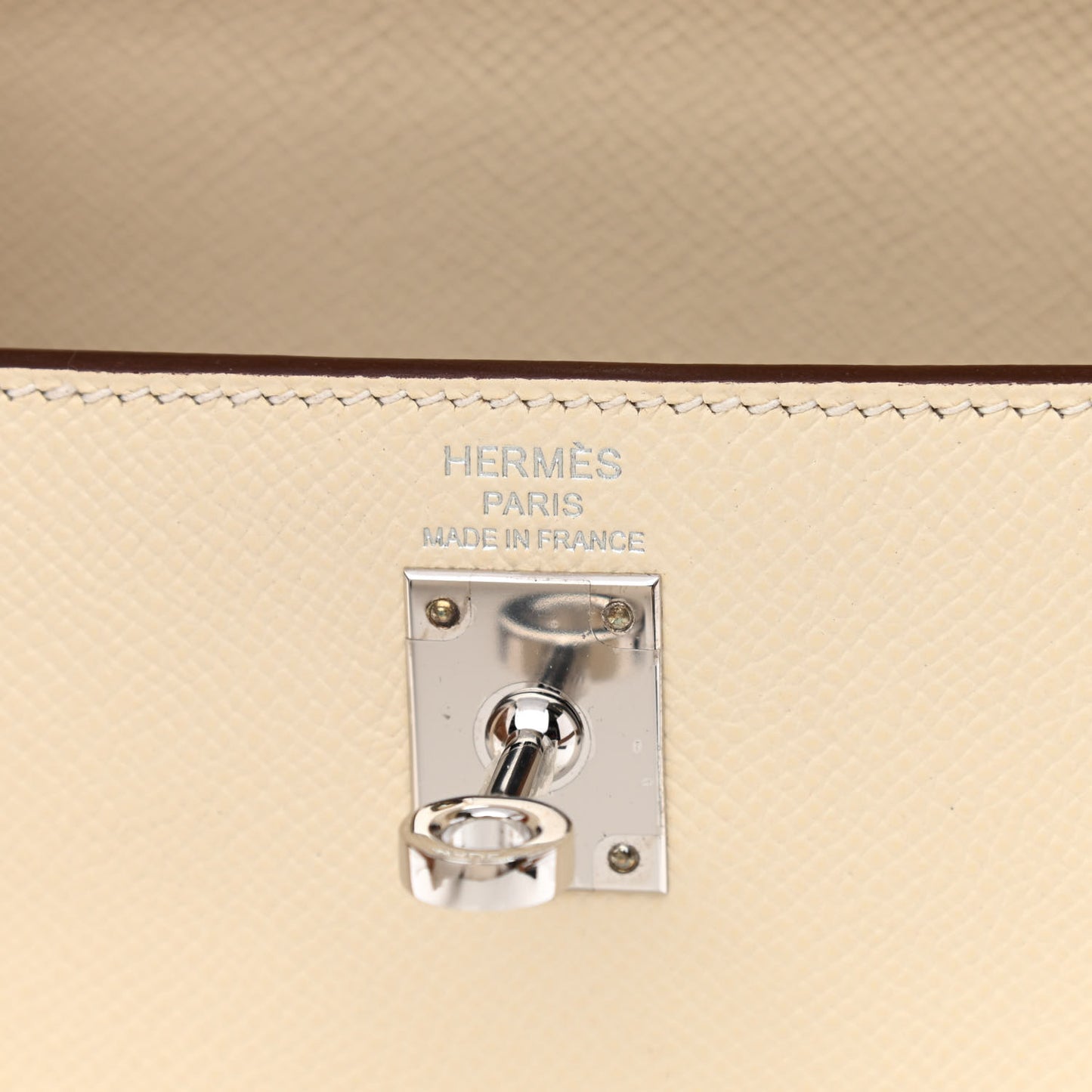 Epsom Tri-Color Kelly Sellier 25 Nata Chai Gris Meyer