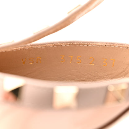 Valentino Garavani Patent Rockstud Ankle Strap 65mm Pumps 37 Poudre 15 of 15
