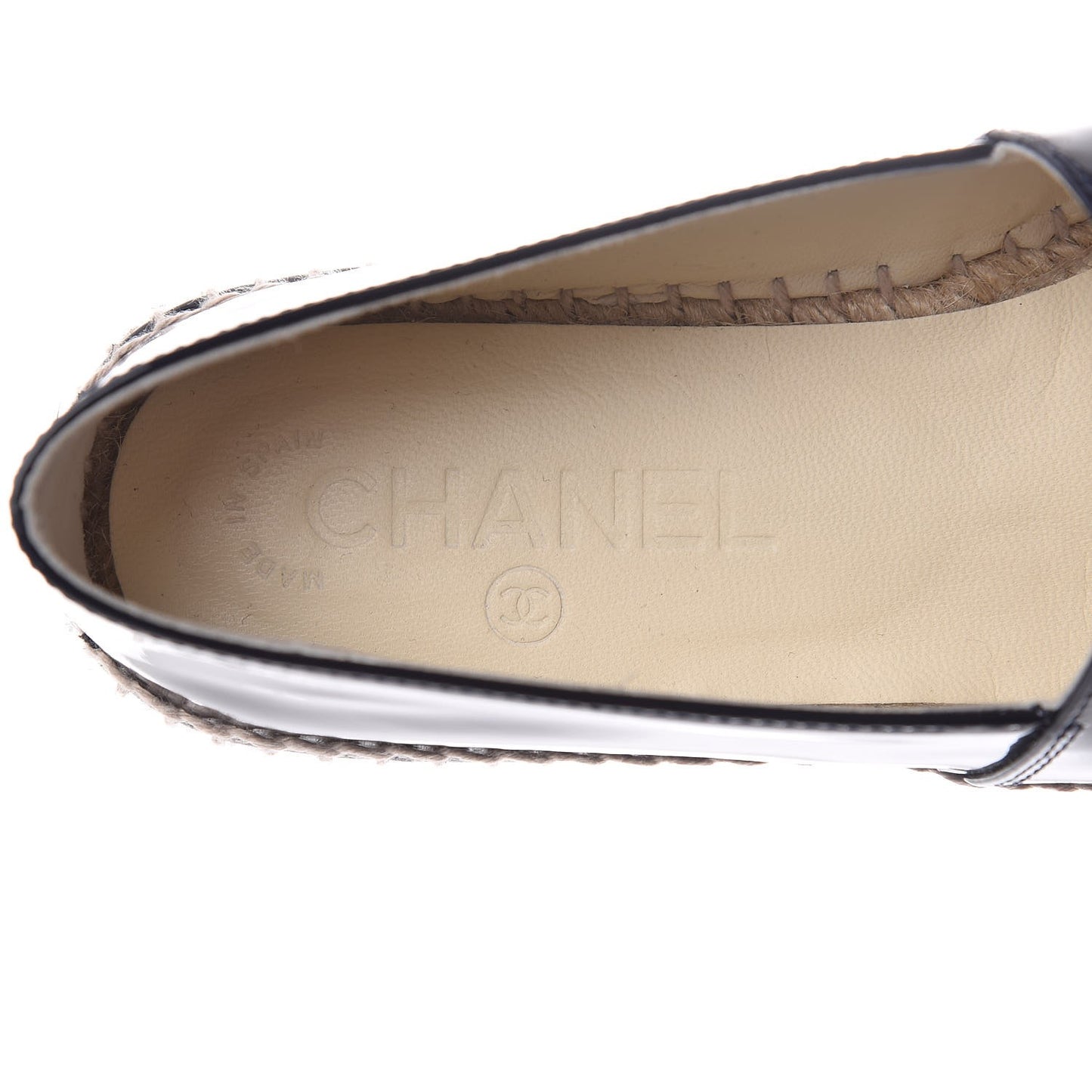 Patent CC Espadrilles 35 Navy