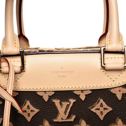 Louis Vuitton Monogram Tuffetage Deauville Cube Caramel 7 of 8