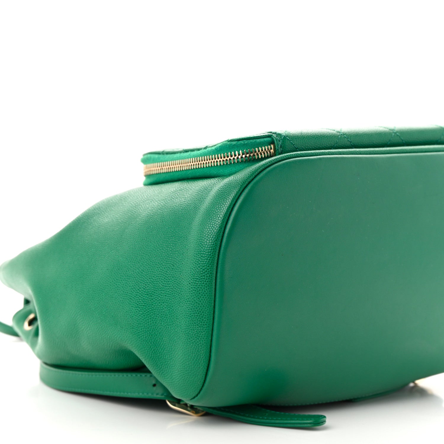 Chanel Caviar Quilted Business Affinity Backpack Green 9 of 11