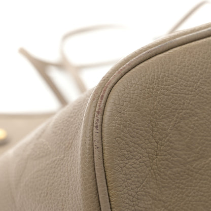 Louis Vuitton Empreinte Monogram Giant Neverfull MM Tourterelle 23 of 27