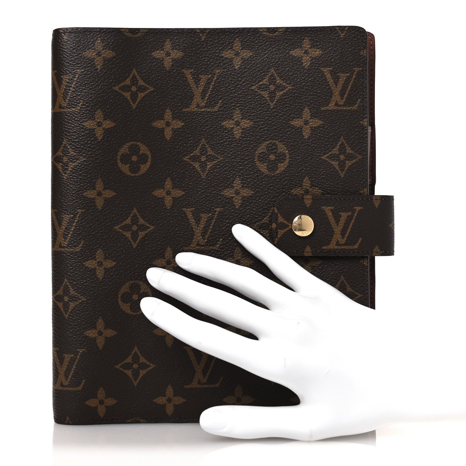 Louis Vuitton Monogram Large Ring Agenda Cover 2 of 6
