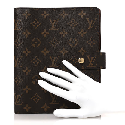 Louis Vuitton Monogram Large Ring Agenda Cover 2 of 6