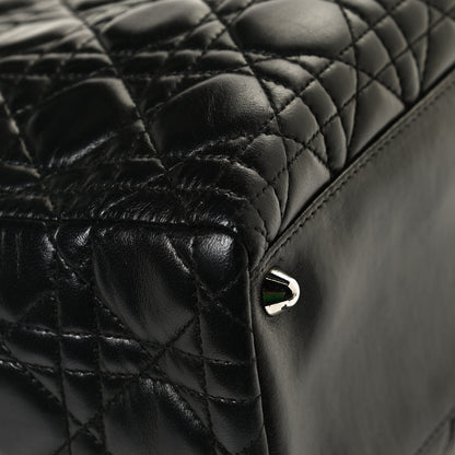 Christian Dior Lambskin Cannage Large Lady Dior Black 10 of 11