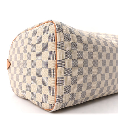 Louis Vuitton Damier Azur Speedy 30 8 of 9