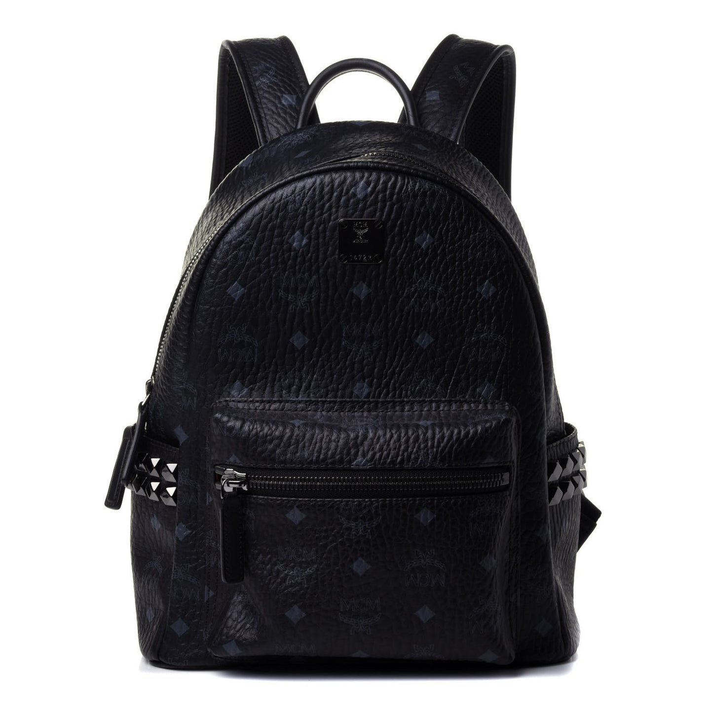 Visetos Small Side Stud Stark Backpack Black