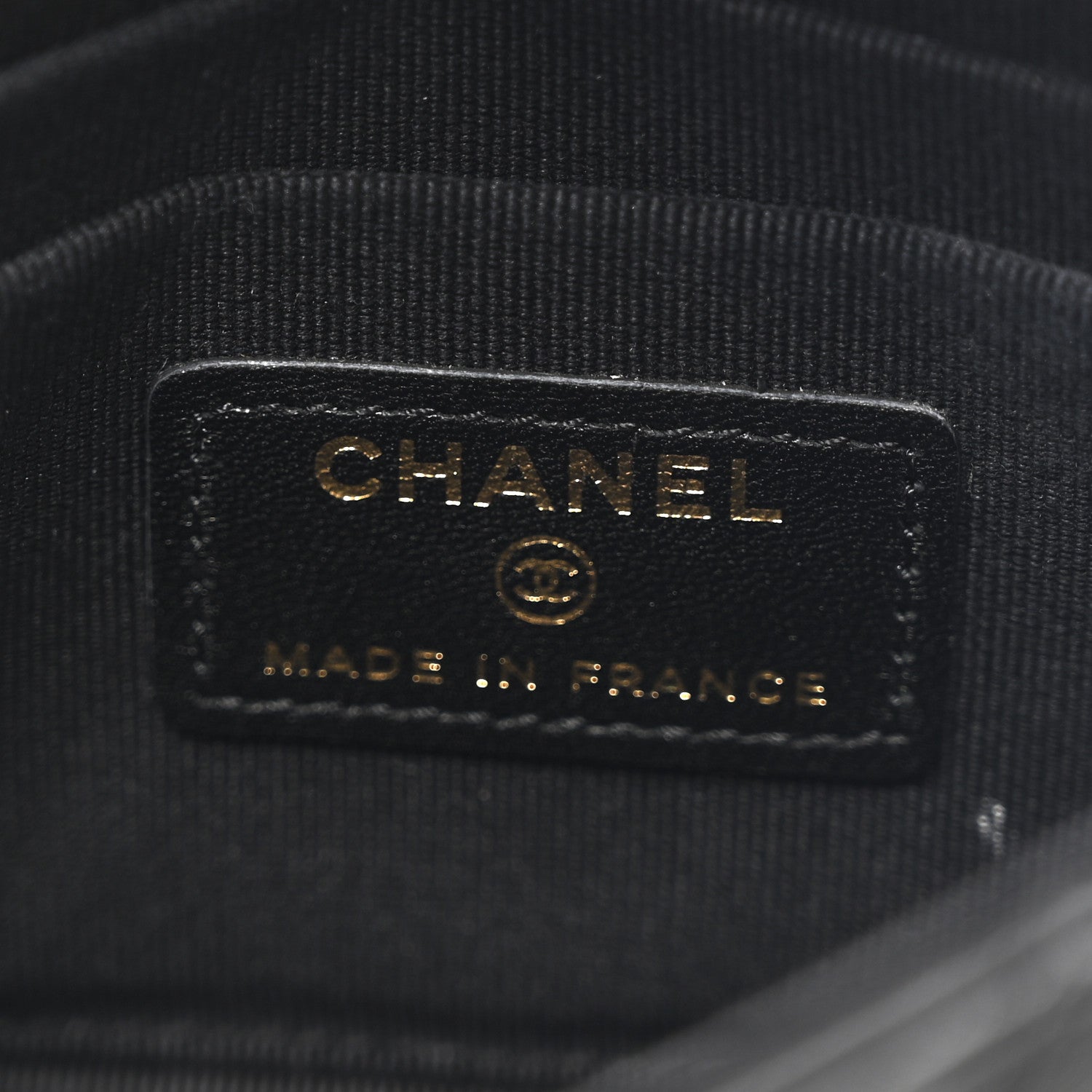 Chanel Lambskin Quilted Top Handle Flap Clutch With Chain Black 6 of 11