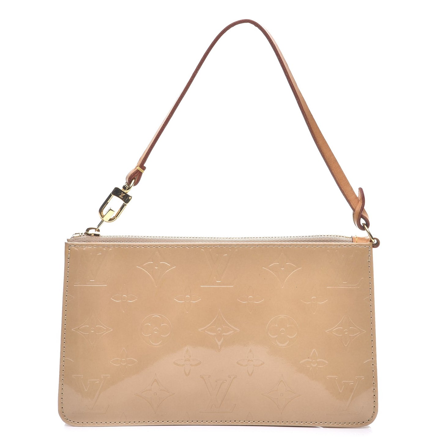 Vernis Lexington Pochette Beige
