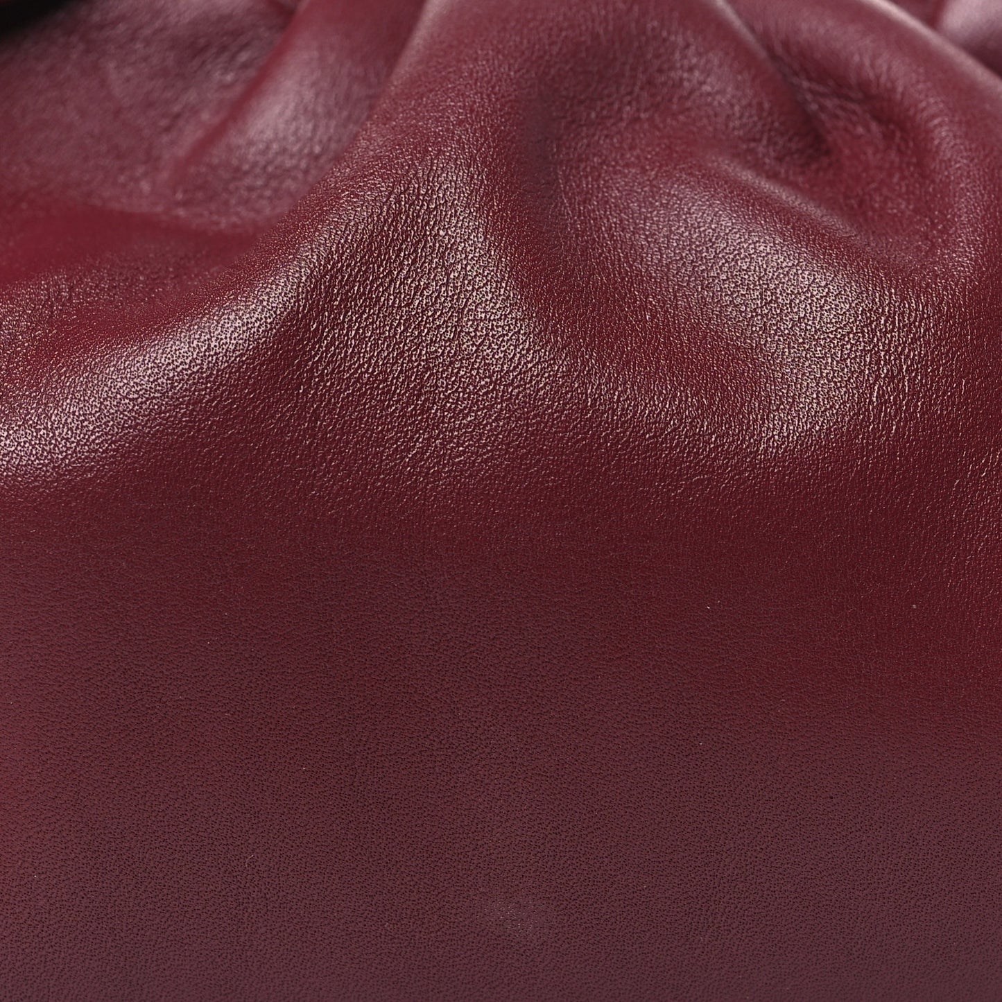 Butter Calfskin The Mini Pouch Bordeaux