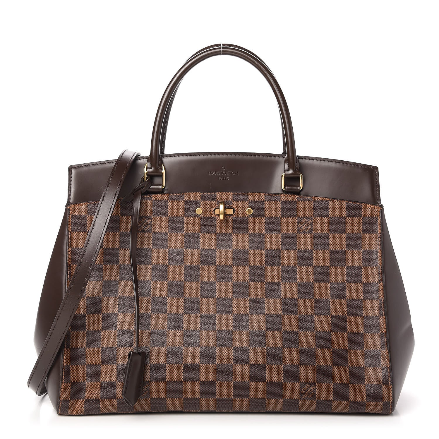Louis Vuitton Damier Ebene Rivoli MM 1 of 9