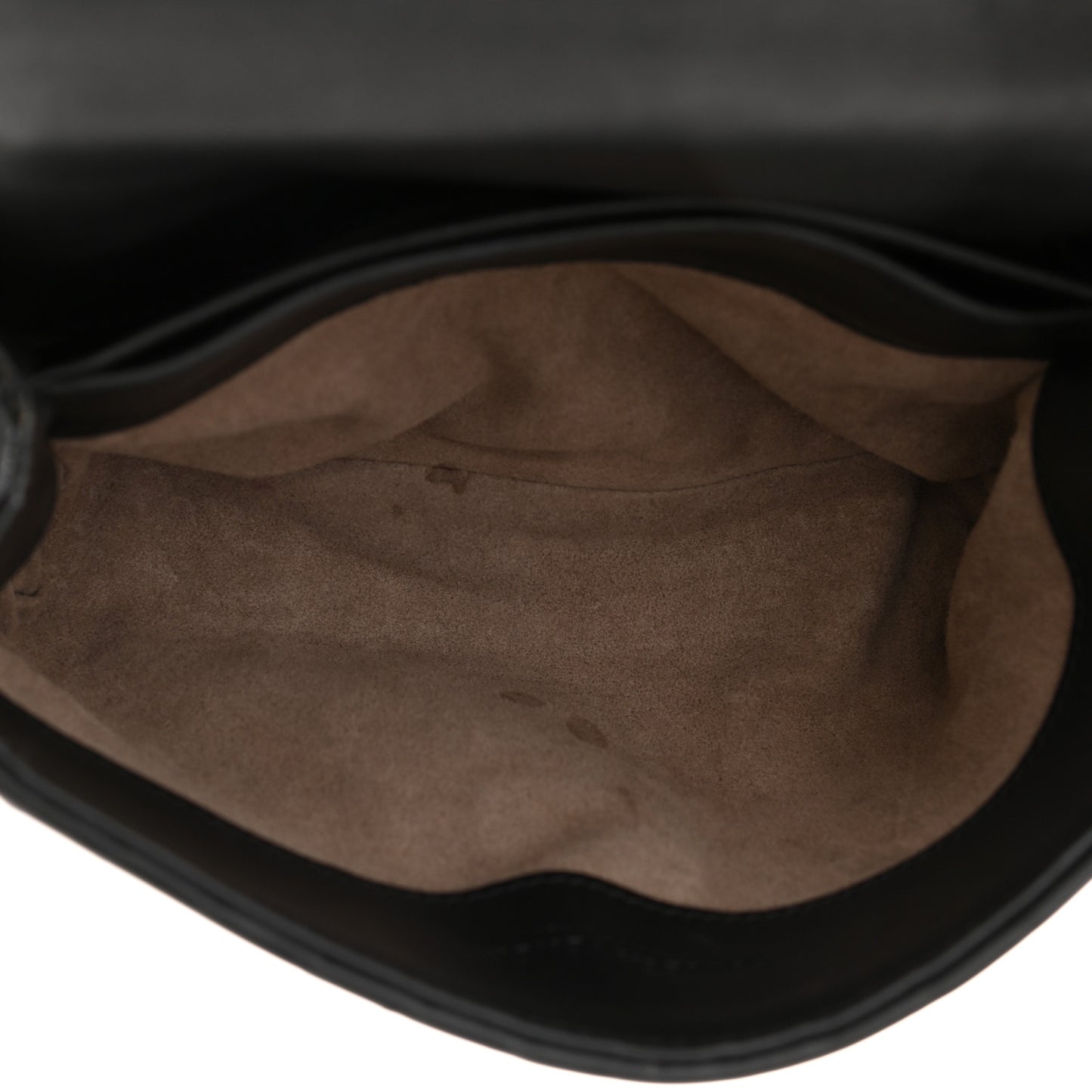 Nappa Intrecciato Baby Olimpia Shoulder Bag Black