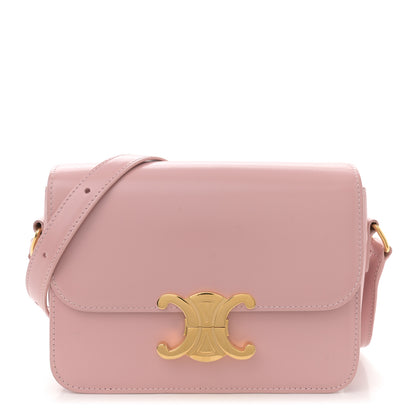 Celine Shiny Calfskin Teen Triomphe Vintage Pink 1 of 12