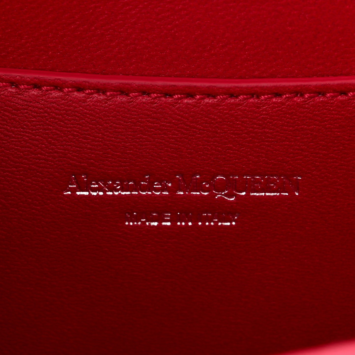 Calfskin Small Slash Bag Fuscia Lipstick